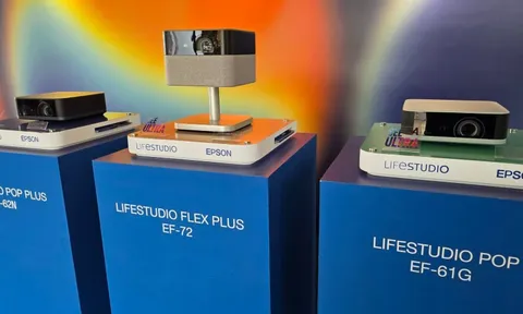 Máy chiếu di động nặng chỉ 1,6 kg, giá từ 16,8 triệu tại Việt Nam