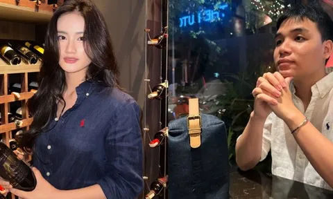 Hoa hậu Ý Nhi tặng bạn trai túi Dior, mặc áo đôi "quý tộc" trước tin đồn sắp cưới