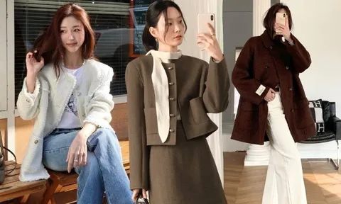 Hot nhất hiện tại là áo khoác dạ với 4 kiểu cực sang nên sắm cho Tết