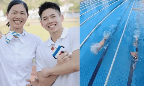 6,5 triệu người xem chị em Ánh Viên - Quang Thuấn thi bơi, ai giỏi hơn?