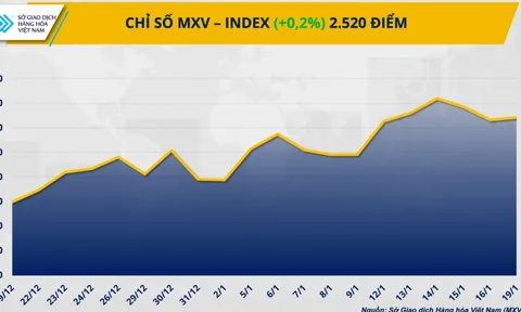 THỊ TRƯỜNG HÀNG HÓA: Thanh khoản sụt giảm trong ngày Mỹ nghỉ lễ, MXV-Index vẫn giữ sắc xanh
