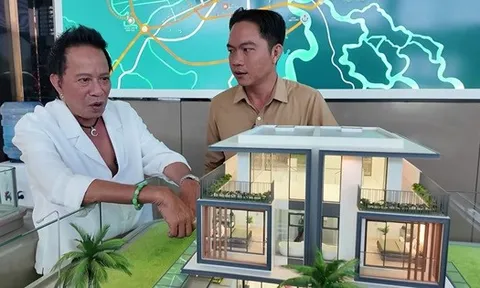 Nam danh hài U70 xuống tiền mua biệt thự lô góc, 2 miếng đất nền ở Long An