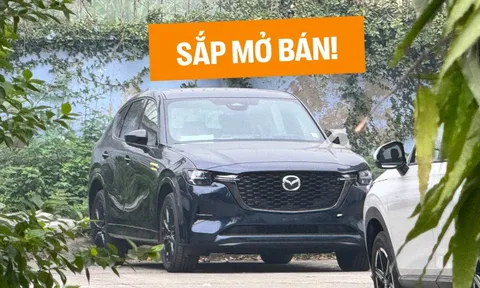 Mazda CX-60 xuất hiện tại Hà Nội: Thời gian mở bán sắp tới gần, dễ dùng động cơ mild-hybrid mạnh gần 300 mã lực