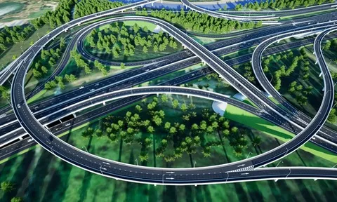 Phối cảnh trục đường liên cảng Cát Lái - Phú Hữu chuẩn bị khởi công năm 2026