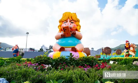 Cận cảnh linh vật ngựa ở Gia Lai: Kiểu uy phong, kiểu ngộ nghĩnh, ngựa "đại gia"