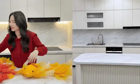 Con dâu 9X “tất tay” xây lại căn bếp 10 năm tuổi cho bố mẹ chồng đón Tết: Cả cõi mạng ùa khen nức nở