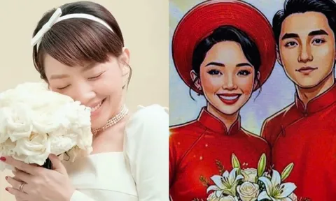 Tóc Tiên bắt bặp ảnh cưới của chính mình với người đàn ông lạ