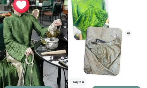 Cô gái "bóc phốt" shop online vì chiếc áo dài 4 triệu thảm họa