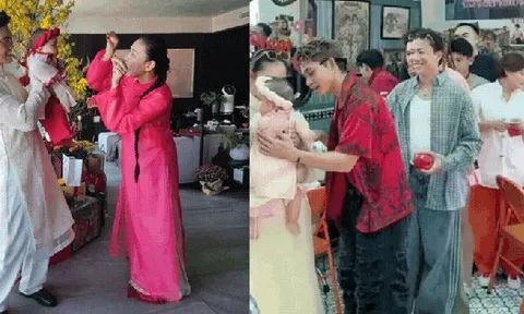 Ngô Thanh Vân lần đầu hé lộ gương mặt con gái, Tết đầu tiên của bé Gạo gây sốt với màn nhận lì xì xứng danh ái nữ