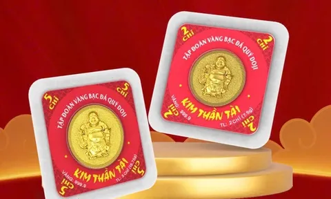 Một phân vàng hình thần tài, vàng "tí hon" đang được người tiêu dùng "săn đón"