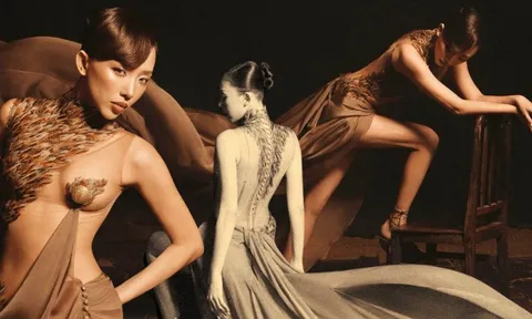 Tóc Tiên đầu năm 10 phần nghệ 9 phần bạo, khiến trai đẹp nói thẳng: "Không dám nhìn chị Tiên ơi"