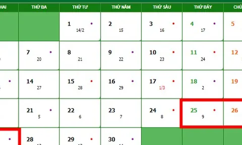 Bộ Nội vụ nói gì về thông tin nghỉ 9 ngày liên tiếp dịp Giỗ Tổ,  30-4 và 1-5?