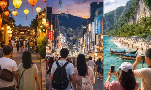 Khách Trung Quốc chuyển hướng du lịch sang 3 nước châu Á: Việt Nam đang trở thành “ngôi sao mới” của khu vực