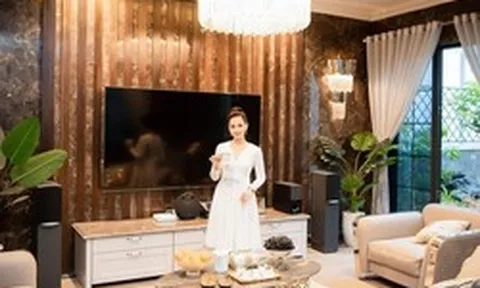 Góc chưa từng hé lộ trong biệt thự 60 tỷ của "nữ diễn viên giàu nhất miền Bắc"