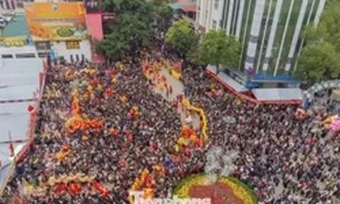 Cảnh tượng chưa từng thấy ở Lạng Sơn