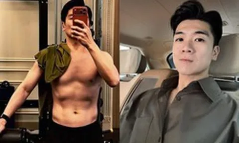 Hè chưa đến nhưng Phó tổng nhà bầu Hiển sẵn sàng khoe body cực phẩm rồi đây