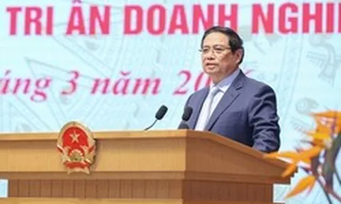 TỔNG THUẬT: Hội nghị "DOANH NGHIỆP GÓP PHẦN VÀO TĂNG TRƯỞNG 2 CON SỐ và THỦ TƯỚNG CHÍNH PHỦ TRI ÂN DOANH NGHIỆP"