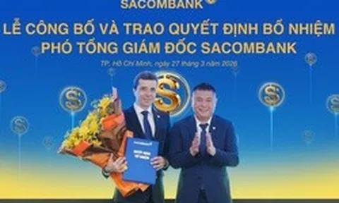 SACOMBANK bổ nhiệm ông Loic Faussier làm Phó Tổng Giám đốc, tăng cường năng lực quản trị rủi ro