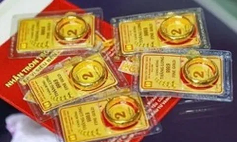 Giá vàng SJC, vàng nhẫn trơn ngày 4/4