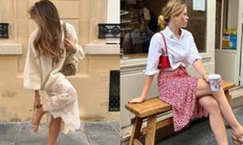 5 mẫu giày phụ nữ Pháp mix với váy: Siêu tôn dáng, nâng tầm vẻ sang trọng của cả set đồ