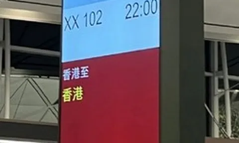 Xuất hiện chuyến bay từ Hồng Kông đi Hồng Kông (Trung Quốc): Hóa ra không phải trò đùa