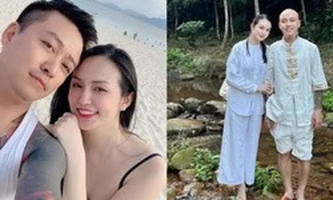 Bà xã 9X của Tuấn Hưng: "Giờ không chỉ là vợ chồng, còn là bạn đồng tu"