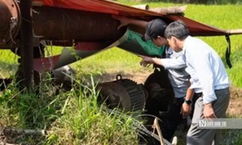 Nắng nóng kéo dài, nông dân "nín thở" chờ nước cứu lúa