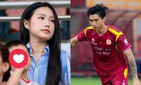 Doãn Hải My cùng con trai đi cổ vũ Văn Hậu thi đấu ngay giữa lúc được "nhắc tên" nhiều nhất