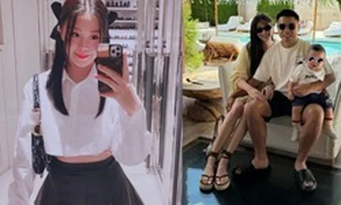 Con gái "vua vải nhung" cưới thiếu gia tập đoàn bán lẻ mỹ phẩm: Đang mang thai lần 2, nhan sắc thay đổi ra sao?