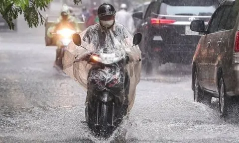 Không khí lạnh tràn về, Bắc Bộ mưa dông diện rộng, nguy cơ lũ quét, sạt lở đất