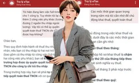 Làm văn phòng nhưng “nhận thêm job ngoài”: 3 mốc thời gian khai thuế cần nhớ