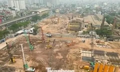 Cận cảnh đại công trường trên khu 'đất vàng' Cao - Xà - Lá