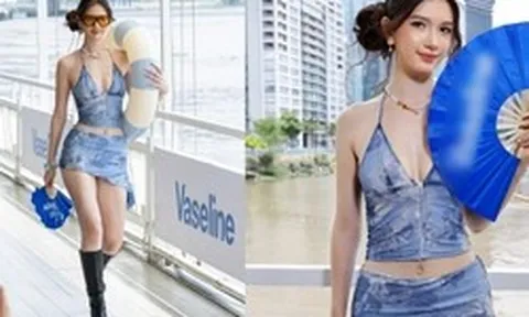 Cận cảnh em gái 1m77 của thủ môn Lâm Tây đi catwalk: Visual nổi bật, đôi chân dài nuột nà gây chú ý