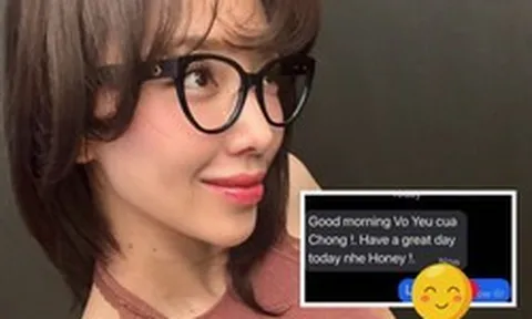 Bất ngờ nhận tin nhắn "Good morning, vợ yêu của chồng", Tóc Tiên liền đòi block