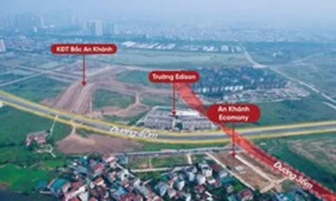 Bất động sản khu vực An Khánh rộn ràng đón loạt hạ tầng lớn