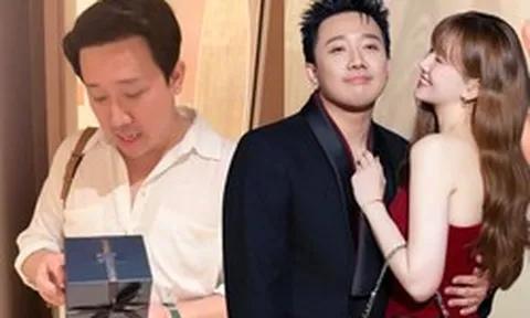 Trấn Thành ra mặt đáp trả khi món quà tặng Hari Won bị chê "rẻ tiền"