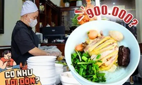 Ăn thử quán phở gà 900k đang ồn ào những ngày qua, kiểm tra hoá đơn mới thấy sự thật không như lời đồn!