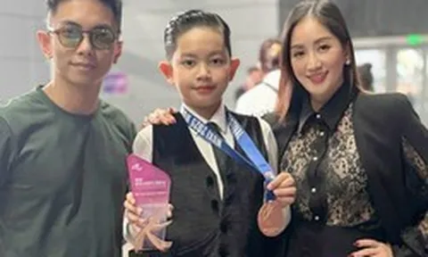 Kubi nhà Khánh Thi Phan Hiển nối nghiệp bố mẹ: 11 tuổi sở hữu bộ sưu tập 2 HCV thế giới, 2 HCV Đông Nam Á