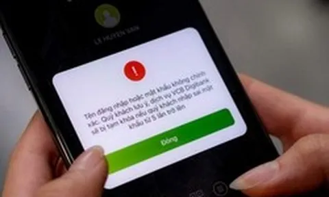 Cảnh báo mới từ Vietcombank: "Đóng băng" tài khoản ngân hàng trong trường hợp sau