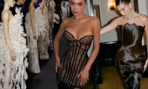 Ai cũng đang mặc váy của brand này: Kylie Jenner, Hailey Bieber đều nhiệt tình lăng xê