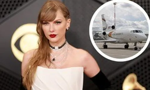 Chuyên cơ riêng giá nghìn tỷ đồng của ca sĩ Taylor Swift