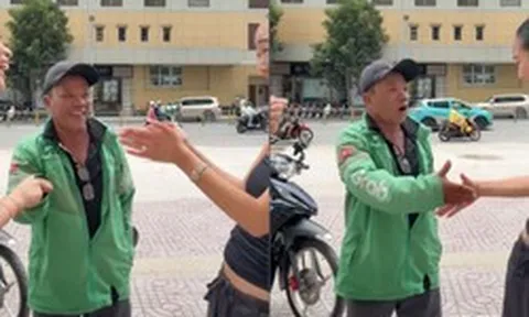 2 khách Tây vui như Tết khi gặp anh xe ôm nói tiếng Anh như gió, biết cả từ lóng
