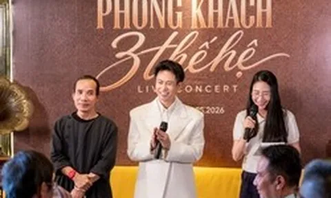 Một nhạc sĩ Việt mang “phòng khách gia đình” lên sân khấu, làm live concert theo cách chưa nhiều người thử