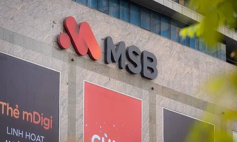 MSB lãi gần 1.900 tỷ đồng quý I/2026