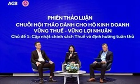Thuế thay đổi, ACB tung chuỗi hỗ trợ quy mô lớn cho hộ kinh doanh