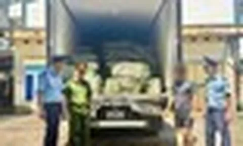 Phát hiện xe tải màu xám, công an Việt Nam lập tức theo dõi giám sát kiểm tra
