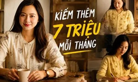 Ngoài lương chính, tôi kiếm thêm 7 triệu/tháng nhờ một việc làm sau 8 giờ tối: Cuộc sống thay đổi rõ sau tuổi 40
