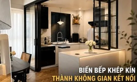 Bất chấp cả nhà phản đối, vợ chồng trẻ vẫn “đục tường” nhà bếp: Sau khi hoàn thiện, ai đến chơi cũng xin chụp lại thiết kế