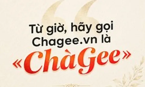 Từ 15/5/2026 tên miền Chagee.vn chính thức đọc là ChàGee