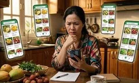 'Ma trận' nông sản mạo danh trên chợ mạng